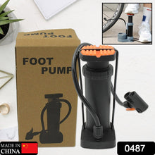 Portable Mini Foot Pump for Bicycle, Bike, and Car