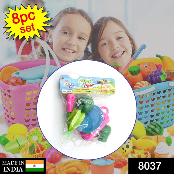 Sliceable plastic fruits set, realistic play food for kids